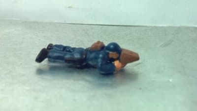 Action Figure - Policeman In Prone Position