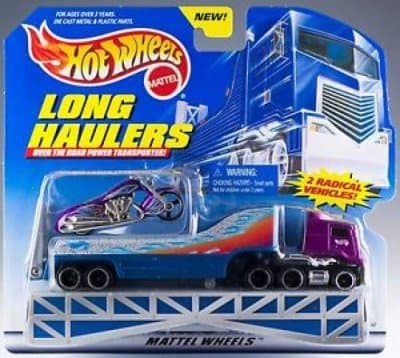 Hot Wheels Long Hauler / Scorchin' Scooter