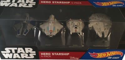 Star Wars Hero Starship 4-Pack
