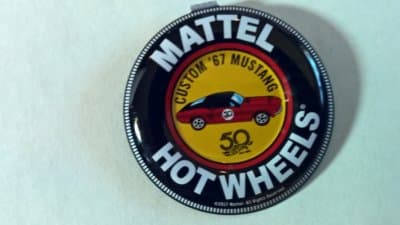Collector's Button - Custom '67 Mustang