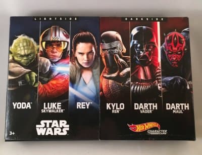 Light Side Vs. Dark Side 6-Car Set