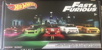 Hot Wheels Premium 5 Car Set