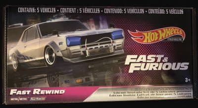 Hot Wheels Premium 5 Car Set