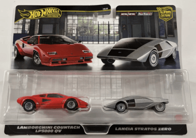 Lamborghini Countach LP5000 QV & Lancia Stratos Zero