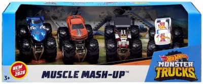 Monster Trucks - Muscle Mash-Up 4-Pack