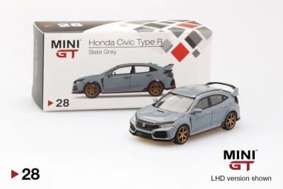 Honda Civic Type R (FK8) Slate Grey w/ TE37 Wheel