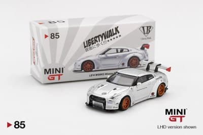 LB★WORKS Nissan GT-R (R35) Magic Pearl Type 1, Rear Wing ver 1
