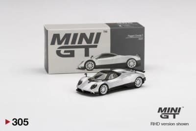 Pagani Zonda F Silver