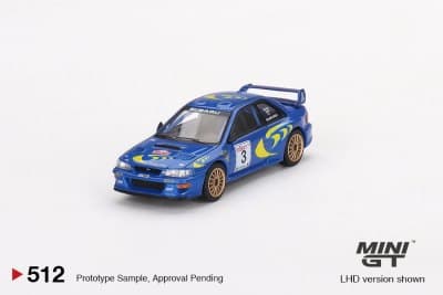 Subaru Impreza WRC97 1997 Rally Sanremo Winner #3