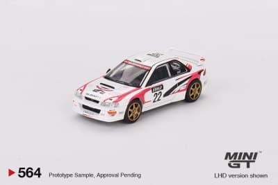 Subaru Impreza WRC98 1999 Rally Tour de Corse #22
