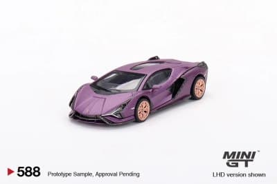 Lamborghini Sián FKP 37 Matte Viola SE30 HK Exclusive