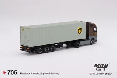 Mercedes-Benz Actros w/ 40 Ft Container "UPS Europe"