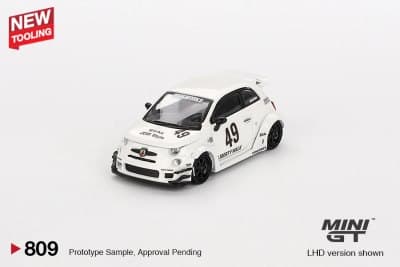 LB-Works x Abas Works ABARTH 595 Gara White