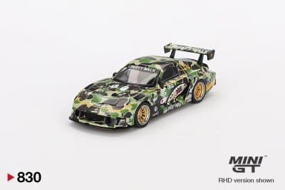 Mazda RX-7 LB -Super Silhouette LBWK x A Bathing Ape Crossover