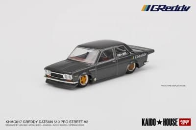 Datsun 510 Pro Street GReddy Gun Metal Grey