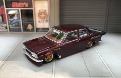 Datsun 510 Pro Street GReddy Black Limited