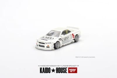 Nissan Skyline GT-R (R34) Kaido Works White
