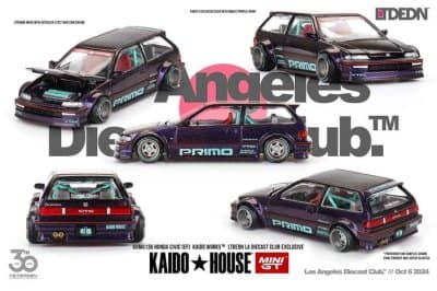Honda Civic (EF) Kaido Works LTDEDN (LA Diecast Club Exclusive)