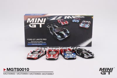 Ford GT LMGTE PRO 2019 24 Hrs of Le Mans Ford Chip Ganassi Team 4 Cars Set