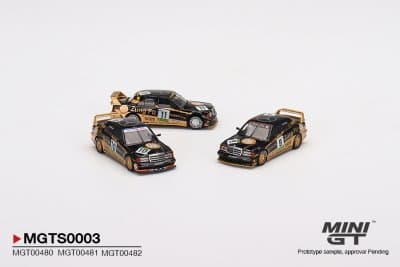 Mercedes-Benz 190E 2.5-16 Evolution II 1991 Macau Guia Race of Macau AMG/Zung Fu 3 Cars Set