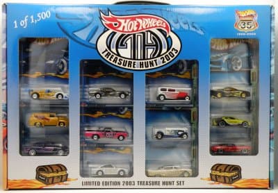 Limited Edition 2003 Treasure Hunt Set