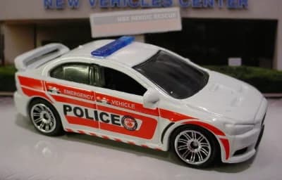 Mitsubishi Lancer Evolution X Police