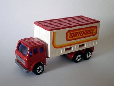 Mercedes Container Truck
