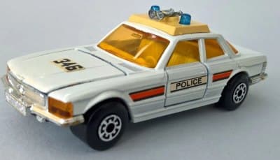 Mercedes Police Car