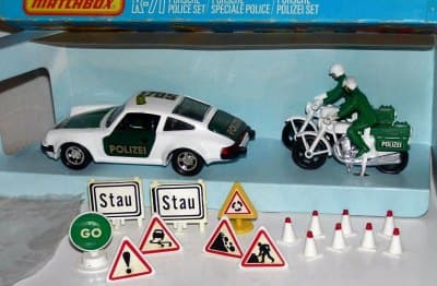 Porsche Police Set