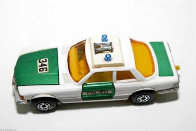 Mercedes Polizei Car
