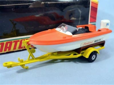 Sea Burst Power Boat and Trailer