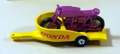 Honda Motorcycle & Trailer