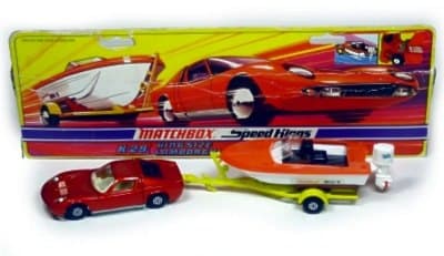 Lamborghini Miura-Boat & Trailer