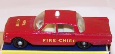 Ford Fairlane Fire Chiefs Car