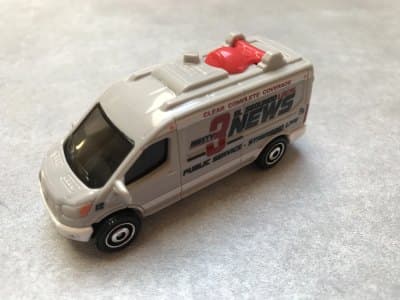 14 Ford Transit News Van