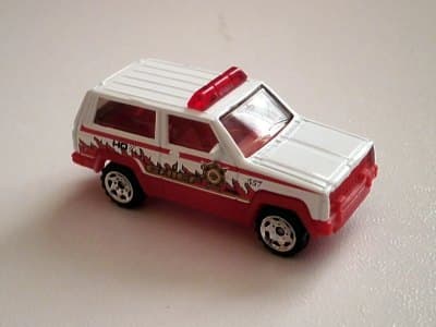 Jeep Cherokee Fire Car