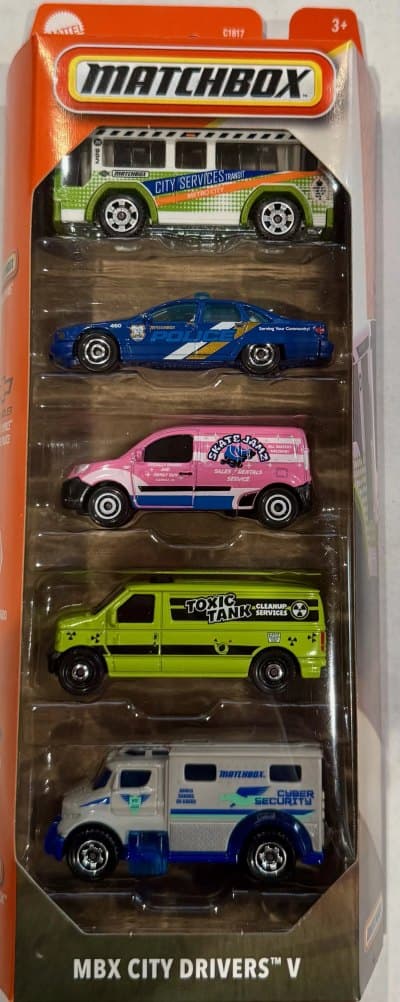MBX City Drivers V 5-Pack