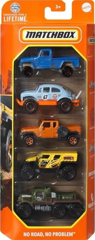 No Road, No Problem 5-Pack