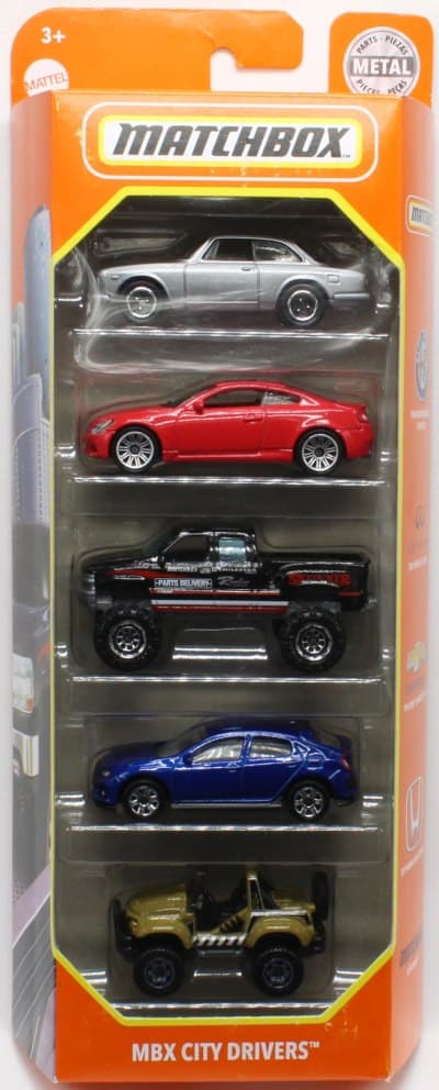MBX City Drivers 5-Pack
