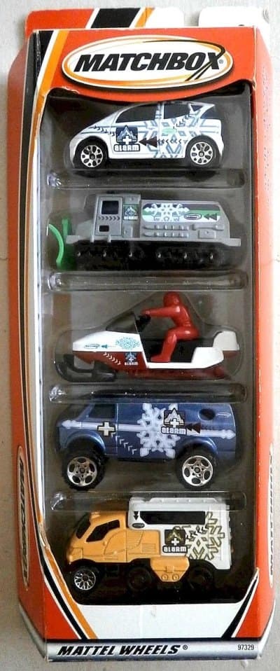 Snow Cappers 5-Pack