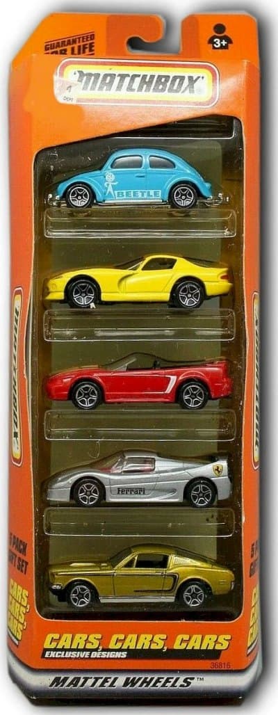 Cars, Cars, Cars 5-Pack