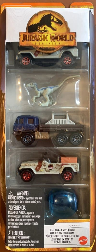 Jurassic World Dominion: Total Terrain Adventurers 5-Pack