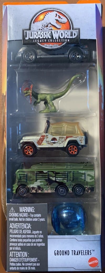Jurassic World Legacy Collection: Ground Travelers 5-Pack