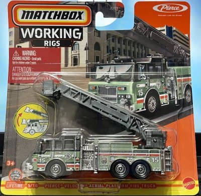 Pierce Velocity Aerial Platform Fire Truck