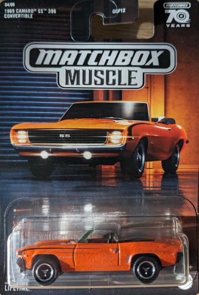 1969 Camaro SS 396 Convertible