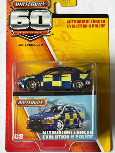Mitsubishi Lancer Evolution X Police