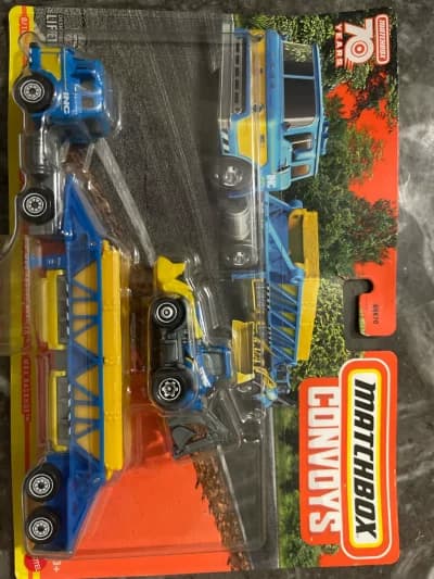 Ford C900 Cabover & MBX Gravel Trailer with MBX Backhoe