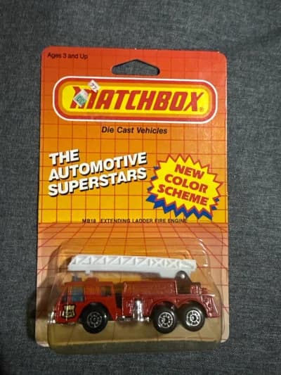 Extending Ladder Fire Engine