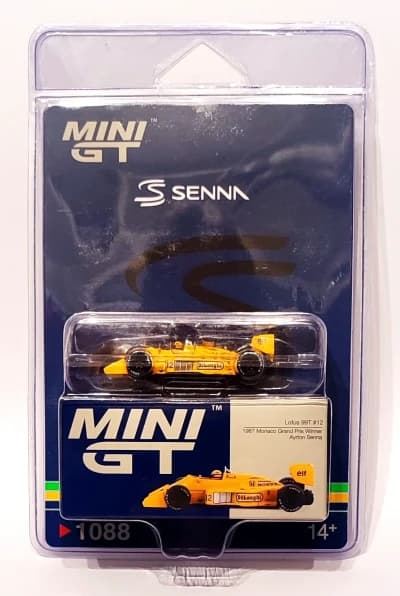 Lotus 99T #12 Ayrton Senna 1987 Monaco Grand Prix Winner