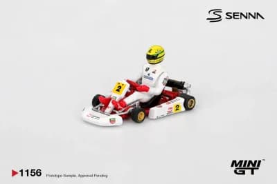 Senna Kart #2 Ayrton Senna Da Silva 1993 Master Of Paris-Bercy